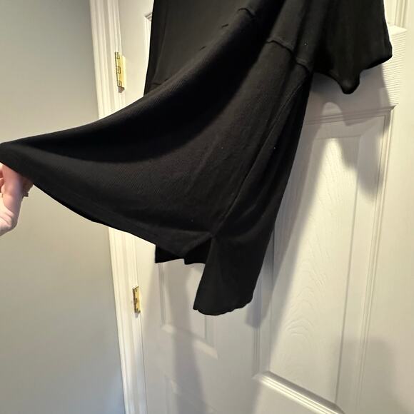 H By Bordeaux Knit Slouchy Top Oversized Minimalist Stretch Shirt NWT Medium - Picture 3 of 14